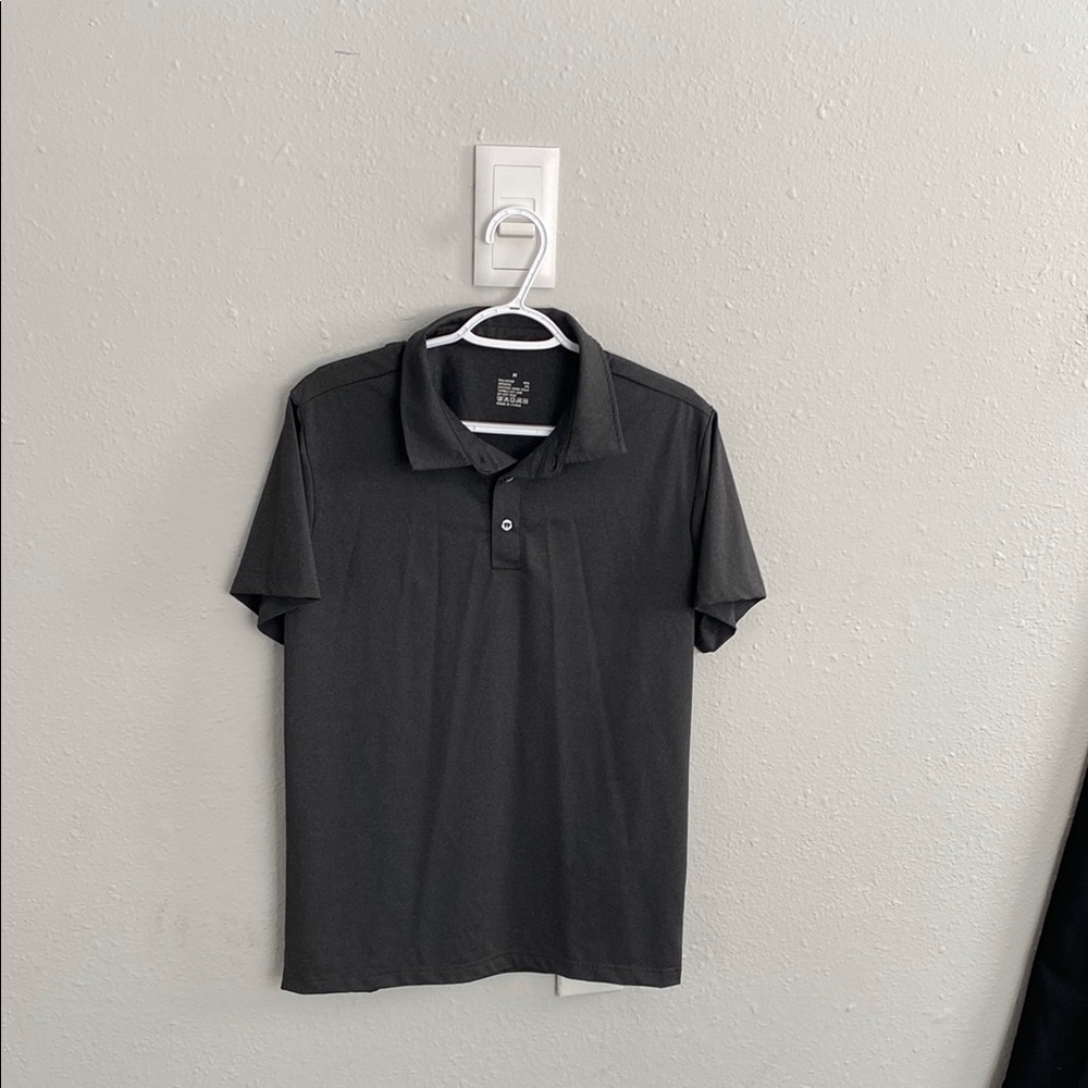 Men's Black Polo Shirt